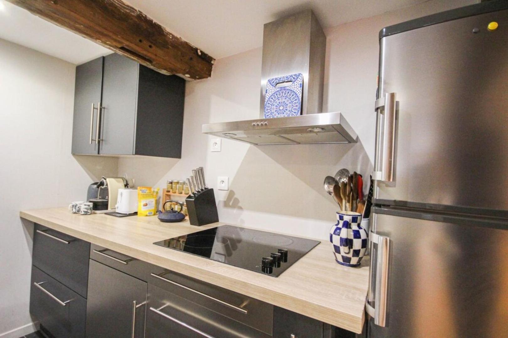 Ferienwohnung Duplex In The Heart Of Old Lille Terrace + Parking Exterior foto